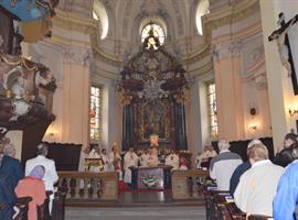 20. výročí kanonizace sv. Zdislavy: Česko-německá mše svatá a zahájení výstavy Zdislava svatořečená